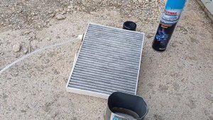 #cherytiggo8pro Очистка осушителя кондиционера пенным очистителем (Часть 3)