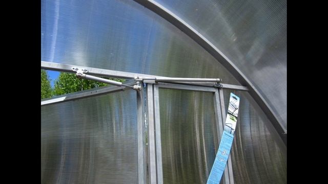 Как установить термопривод на теплицу смотреть онлайн