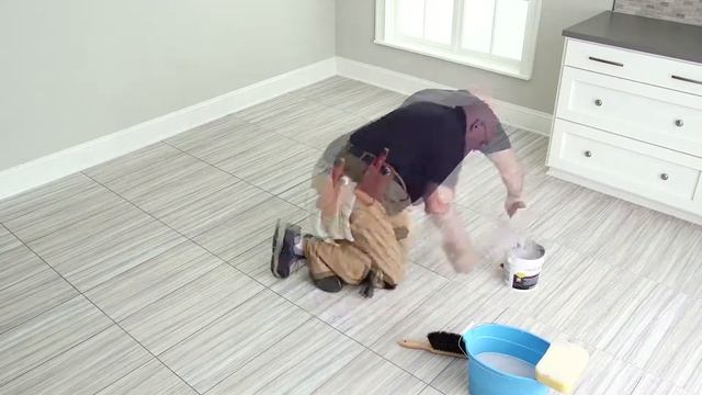 Novalis Innovative Flooring Grout Installation Video смотреть онлайн