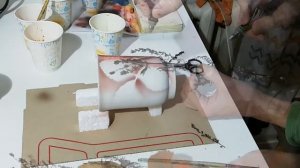 Техника работы аэрографом