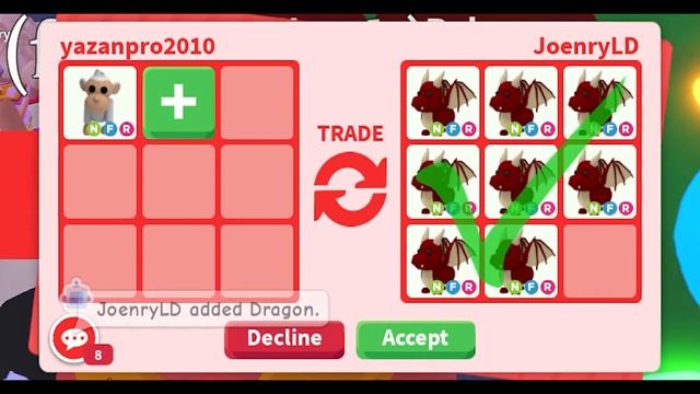TRADING NEON ALBINO MONKEY ?⚪ IN 2023 IN ADOPT ME! ROBLOX смотреть онлайн