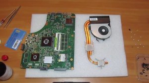 Разборка и чистка ASUS K53S (Cleaning and Disassemble ASUS K53S)