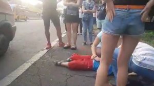 В Николаеве на спуске с верхнего БАМа ребенок упал с самоката