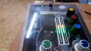 Светодиодный индикатор уровня сигнала. Китайская под%%бка.