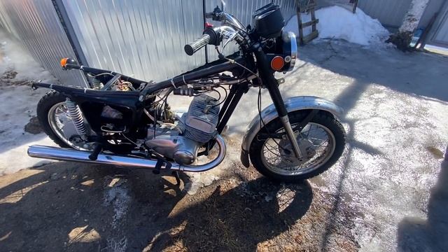 Разобрали новый мотоцикл Иж! смотреть онлайн