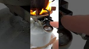 Тестируем Примус Мотор-Сич ПТ-2. Запуск и работа в зимних условиях.