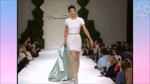 Oscar de La Renta & Supermodels 90's ,pt 1
