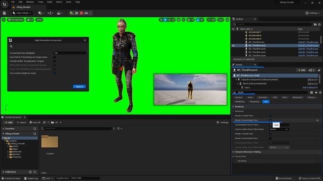 Как сделать screenshot в Unreal Engine? смотреть онлайн