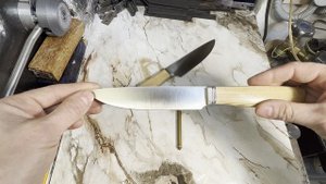 Пара кухонных ножей из разных сталей…Продолжение