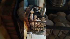 Сколько нужно камней для банной печи "Казаночка 400"