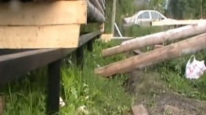 УСТАНОВКА СРУБА НА НОВЫЙ ФУНДАМЕНТ.MOD