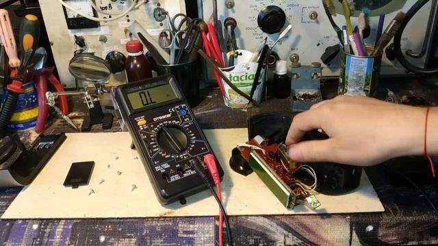 Диагностика неисправности настольных электронных часов. смотреть онлайн