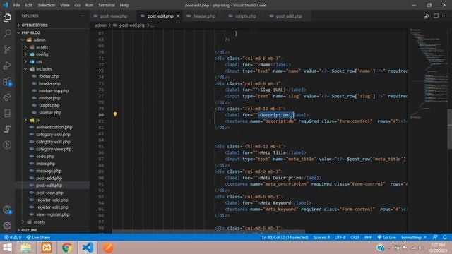 PHP Blog Admin Panel 19: How to integrate summernote in Bootstrap 5 in php for Posting data смотреть онлайн