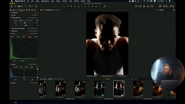 Обработка фото в Capture One. Урок №3 l Серия уроков по цветокоррекции от Анны Аникиной на Amlab смотреть онлайн