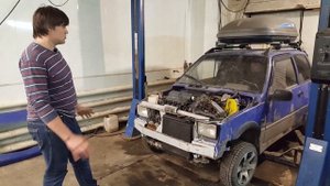Ока с автоматом и двигателем от HONDA FIT 1