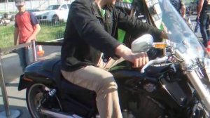 #Харлей Дэвидсон V-Rod. Мото-Тренажер!!
