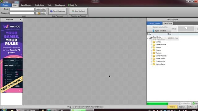 Как установить xexmenu на xbox 360 freeboot