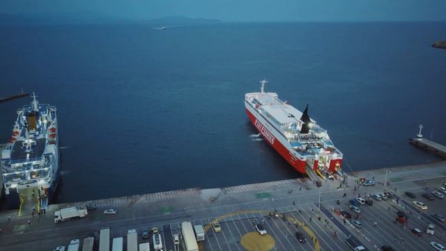 Greece rafina port timelapse video смотреть онлайн