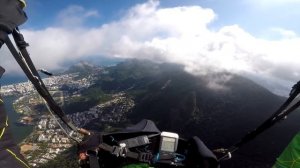 FLYING WITH THE CRISTO REDENTOR