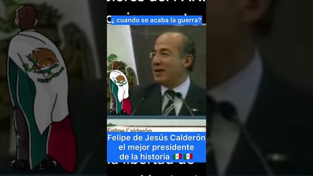 Presidente Felipe Calderón no muestra como cerrarle el hocico al morenaco