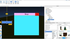 Как создать Магазин (макет;) в roblox studio/How to make a shop gui in ROBLOX STUDIO?