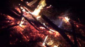 Ночной костёр. Ночной релакс. Night bonfire. Night relaxation.
