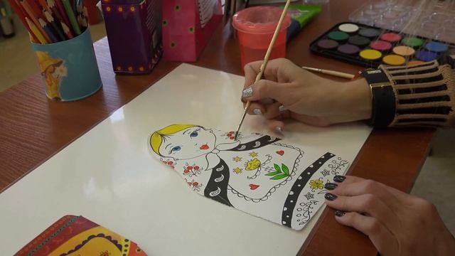 "Русская кукла - символ России" смотреть онлайн