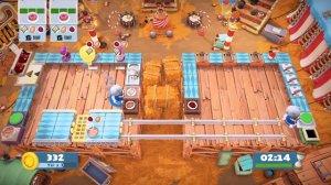 Overcooked 2 dlc carnival of chaos 2-1 Solo 3 stars