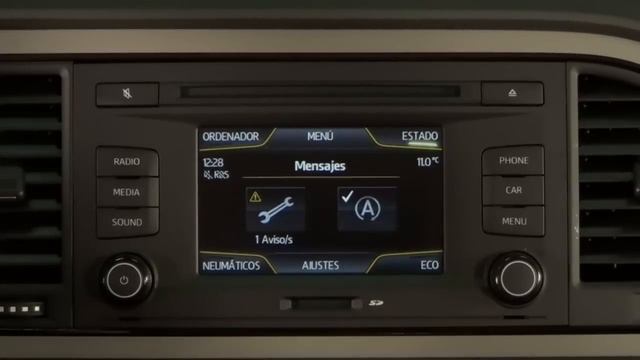 SEAT León. Ajustes e información sistema multimedia смотреть онлайн