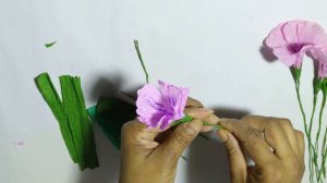 How To Make Mexican Petunia Flower From Crepe Paper / Paper Flower