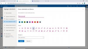 Outlook 365: Sesión 7.5 - Crear un nuevo Calendario