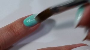 ГРАДИЕНТ на ногтях кистью для АКРИЛА. Manicure 2018
