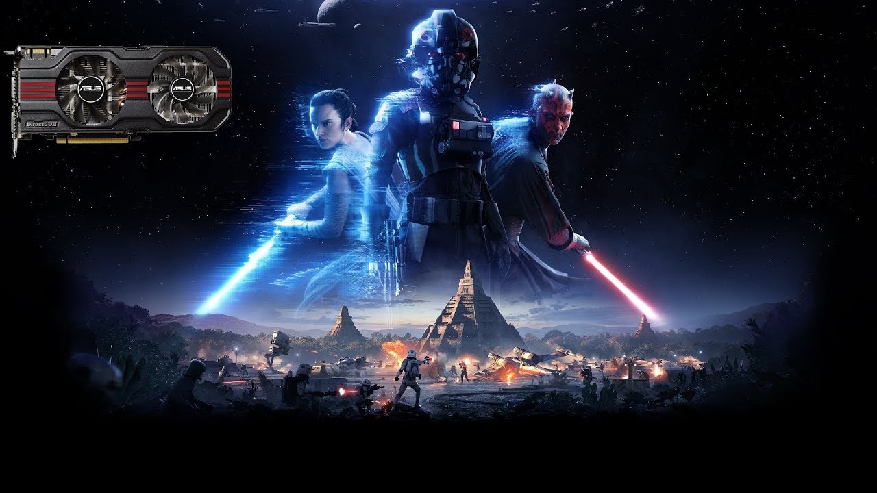 Star Wars: Battlefront II на слабой видеокарте (устаревшее, перезалив)