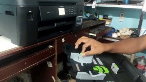 Brother MFC T4500DW Printer Setup