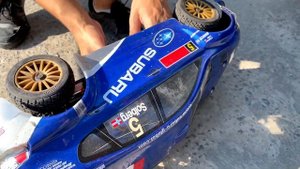 ✅ Радиоуправляемая модель Kyosho DRX 4WD (кузов Subaru Impreza WRC 08)