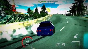 дрифт на Ниссан Скайлайн р32 в кар паркинг