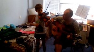 Санта Лючия на скрипке