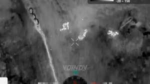 Точные сбросы по пехоте противника в исполнении дроноводов