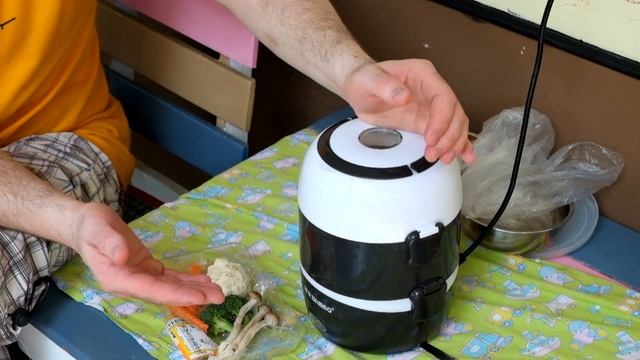 Мини рисоварка (rice coocker) для путешествий. Обзор и пример использования смотреть онлайн