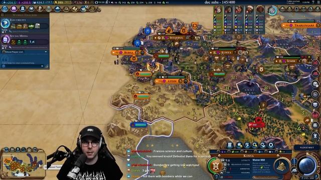 DEITY Domination With A 30 Second Timer Is the HARDEST Civ 6 Game I've Ever Played - Zulu Pt. 2 смотреть онлайн