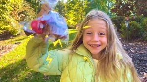 Nastya and safety rules for kids in the forest