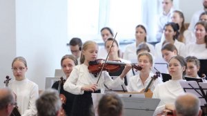 Соло на скрипке.Открытие Дома молитвы г.Минск