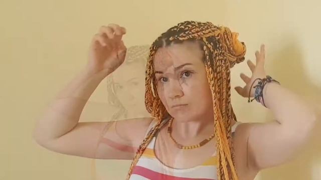 Как уложить афрокосы за 1 минуту. Лёгкие причёски с афрокосами смотреть онлайн