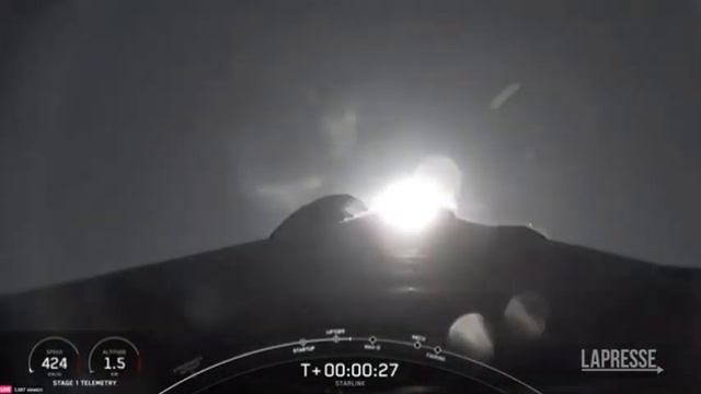 SpaceX, razzo Falcon 9 porta in orbita 23 satelliti Starlink смотреть онлайн