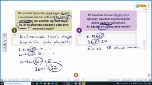 6.SINIF ÇANTA S.55-56 İKİ SAYININ ORTAK BÖLENLERİNİ VE ORTAK KATLARINI BELİRLER