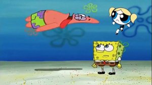 The Power Puff Girls beat up Patrick