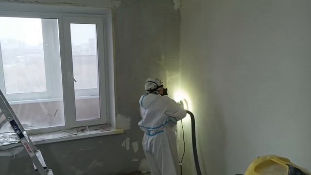 Как шлифовать стену шлифмашиной Sturm dws 6010 и Karcher dw4 быстро и качественно смотреть онлайн
