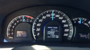 Тойота Камри 3.5 v6 разгон от 0-100 km/h