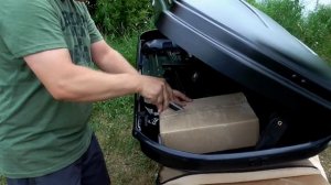 Бокс Carl Steelman серия Sport 350 литров черный карбон