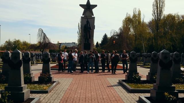 Прага. Медиаэкспедиция "Победа - одна на всех!" работает в столице Чехии смотреть онлайн